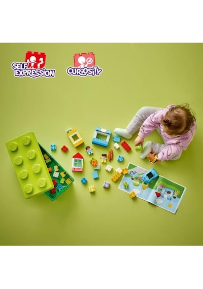 Lego Duplo Classic Yapım Parçası Kutusu 10913 - Yaratıcı Küçük Çocuklar İçin Oyuncak Yapım Seti 65 Parça