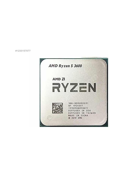 Amd Ryzen 5 3600 Mpk 3.60ghz 32mb Am4 65w Kutusuz Tray İşlemci