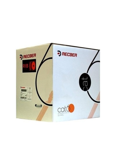 Reçber Sl400 U23 Lszh Cat 6 U/utp 4x2x23 Awg Turuncu Kablo 506076 500 Metre