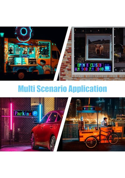 Led Panel Cama Yapışan Telefon Kontrollü Led Ekran Panel 73 Cm