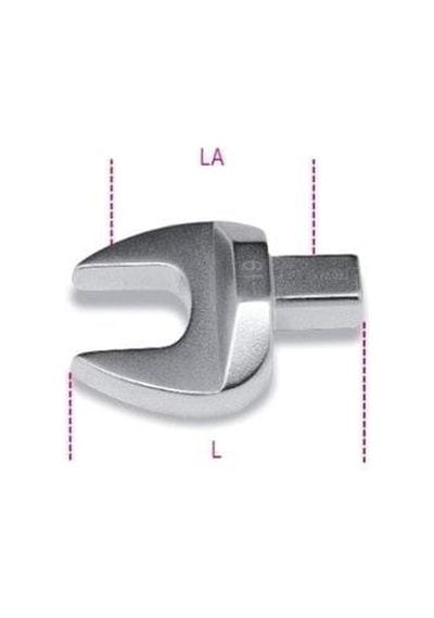 Beta 643 Açık Ağız Tork Anahtar Soketi 14x18-12mm