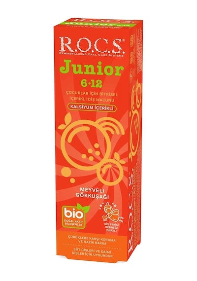 R.o.c.s. Junior Diş Macunu 6-12 Yaş 60 Ml Meyveli Gökkuşağı