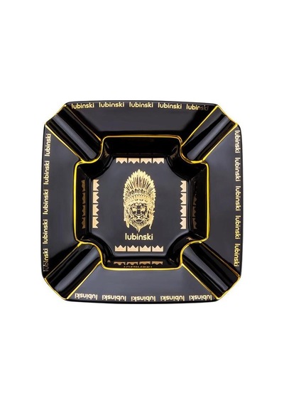 Lubinski Lion Porselen Puro Küllüğü Siyah/gold 2li 5526at