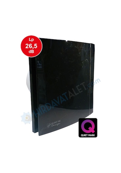 Soler&Palau Silent 100 Cz Design Siyah Mermer Fan