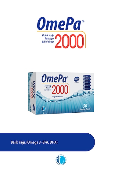 Omepa 2000 30 Yumuşak Kapsül