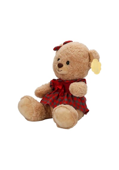 4810 Peluş Ayı Elbiseli 32cm 2a