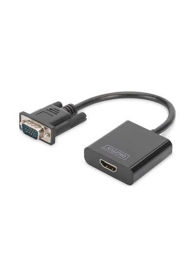 Digitus Da-70473 Vga Dan Hdmi Ya Dönüştürücü + Ses 3,5mm Full H
