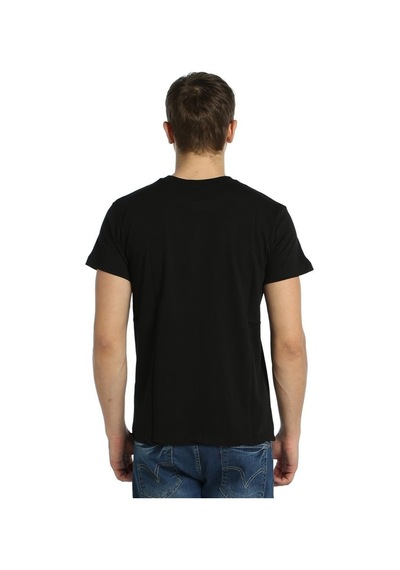 Bant Giyim - Kızılyıldız Siyah Erkek T-Shirt Tişört