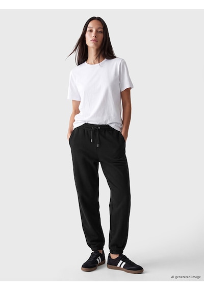 Lcw Everyday Siyah Soft Touch Kadın Jogger Eşofman Altı
