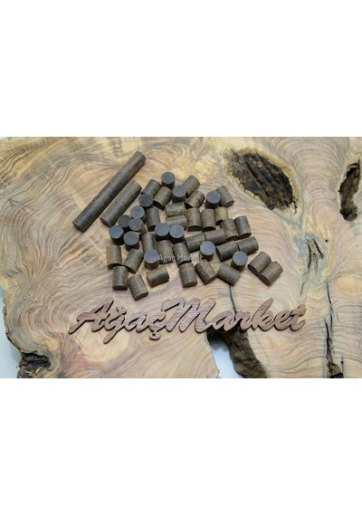 Lead Wood Kurşun Ağacı Tesbihlik Yuvarlanmış Hazır Paket