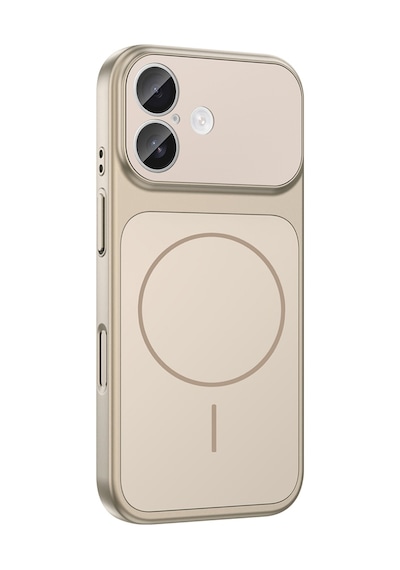 Apple Uyumlu iPhone 16 Kılıf Zore M-safe Şarj Özellikli Kamera Korumalı Formen Kapak Siyah