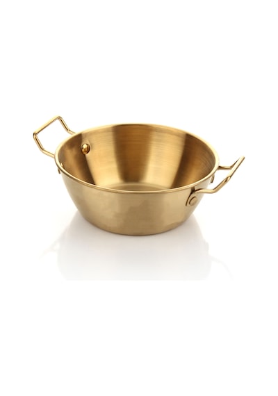 Mien Metal Gold Sunumluk Kase Gold