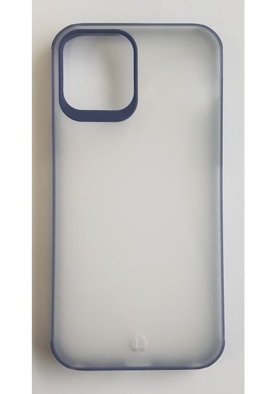 Apple Uyumlu  iPhone 12 Kamera Korumali Mat Buz Silikon Sert Kapak 514650216