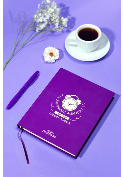 Melimelek Mor Zamansız Ajanda Mor