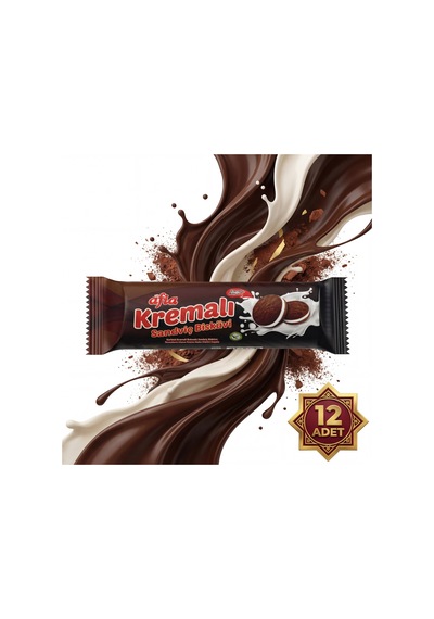 Afia Kakao Kremalı Sandviç Bisküvi 12x60 Gr