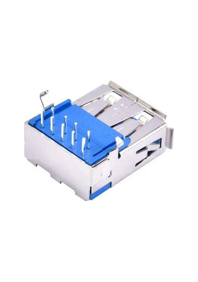 Usb 3.0 Dişi Konnektör 9 Pin Pcb Şase Dişi Usb Soket