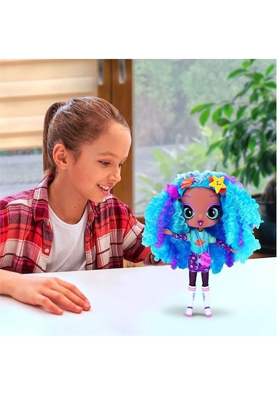 Fashion Decora Girlz Moda Bebeği 28 Cm - Bükülebilir Eklemli Oyuncak Bebek - Çıkartma Seti