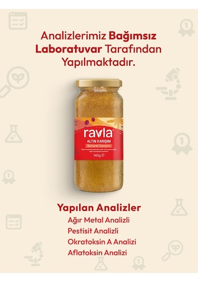 Ravla Altın Karışım - 140g