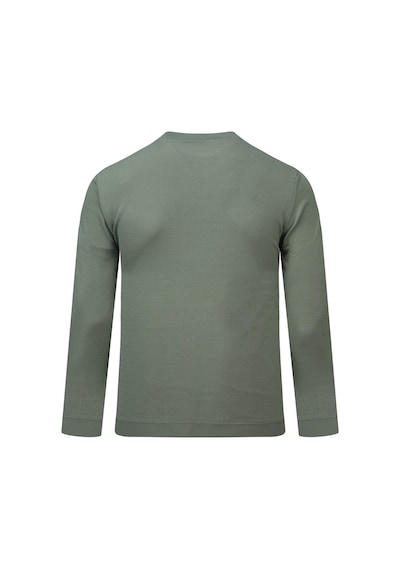 Hatemoğlu Yeşil Regular Fit Yarım Balıkçı Yaka Rayon Kazak 2977636 Yeşil
