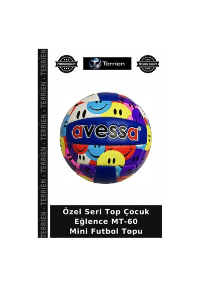 Özel Seri Top Çocuk Eğlence Mt-60 Mini Futbol Topu Çok Renkli