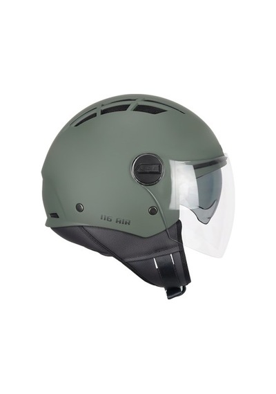 Cgm 116a Aır Açık Kask Yeşil Uzun Vizör Güneş Vizörlü
