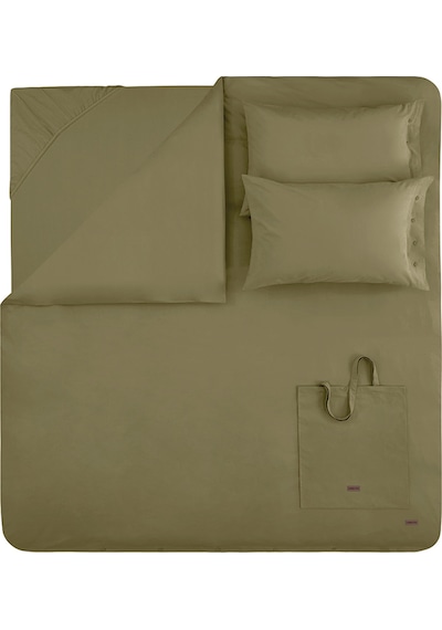 Yataş Bedding Plain Çift Kişilik Ranforce Yıkamalı Nevresim Takımı - Yeşil