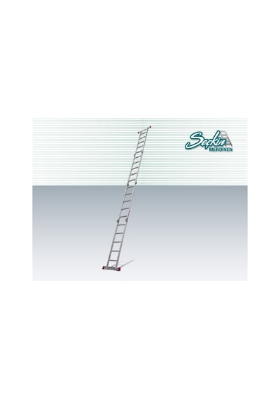 Seçkin 4X5 20 Basamaklı 5.70M Akrobat Merdiven