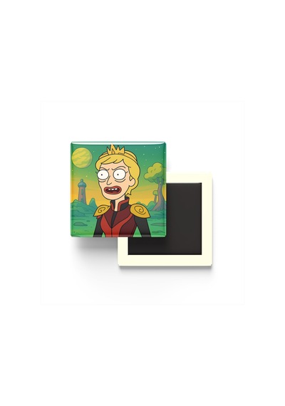 Cersei Lannister - 9x9 Cm Baskılı Kare Buzdolap Magneti