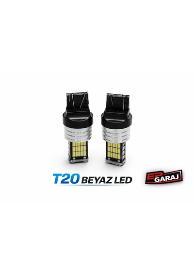 T20 Beyaz Led Ampul Yüksek Parlaklık