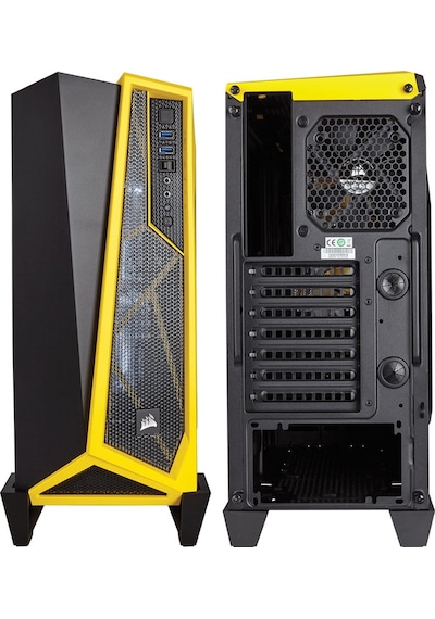 Corsair Cc-9011094-Ww Carbide Spec-Alpha Siyah Sarı Pencereli Ga