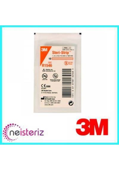 3M Steri-Strip R1546 Dikiş Bandı 6 x 100 MM 50 Adet