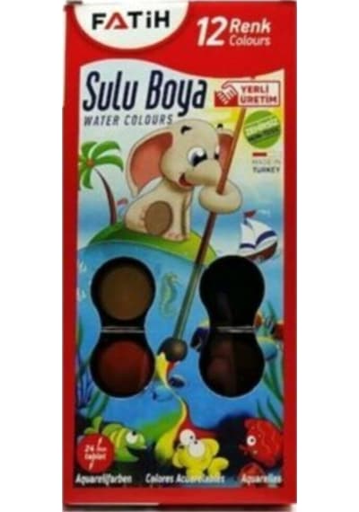 Sulu Boya - 12'li Diğer