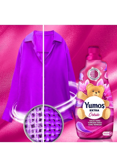 Yumoş Extra Konsantre Yumuşatıcı Orkide 1440 ML
