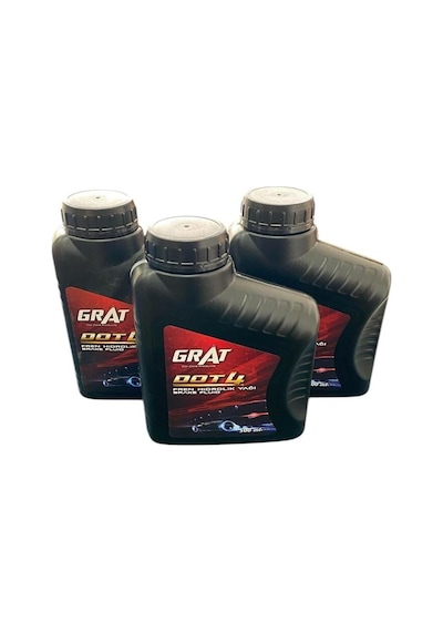 3'lü Grat Fren Hidrolik Yağı Dot 4 500mlgrt-600004