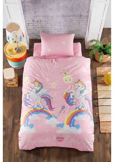 Mulberry Unicorn Tek Kişilik Nevresim Takımı