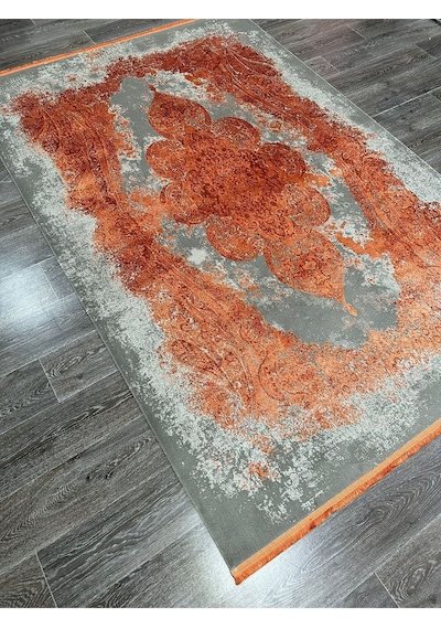 Sezon Sonu Bambu İplikli Pcardin Halı Maqnefique Alma Vakti Geldi, %100  Ürün Renkli 160 x 230