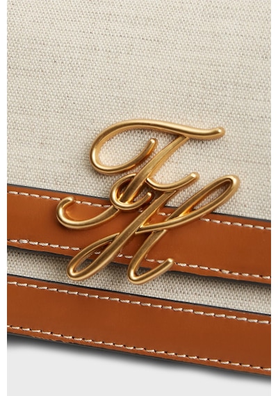 Tommy Hilfiger Logolu Çıkarılabilir Askılı Çanta Kadın Çanta Aw0aw18737 Gb8 Bej