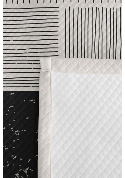 Pudra Geometrik Genç Odası Tek Kişilik Pike Takımı - Siyah Çizgili 160x220 Cm Kapitone Yatak Örtüsü Killi Kahve Solgunluğu Pudra Geometrik Genç Odası Tek Kişilik Pike Takımı - Siyah Çizgili 160x220 Cm Kapitone Yatak Örtüsü Killi Kahve Solgunluğu