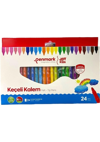 Süper Yıkanabilir Keçeli Kalem 24 Lü Set 8683181708204 Hs-705-24 709709
