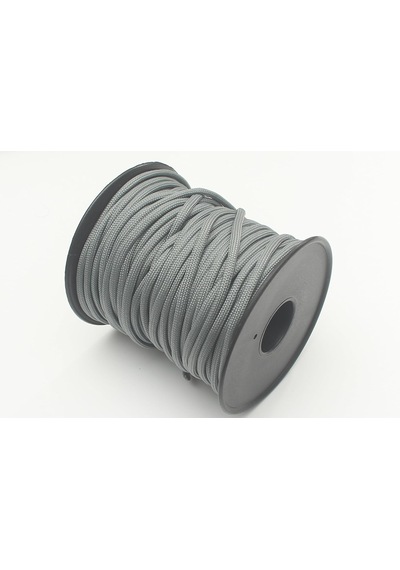 5 Mm Renkli Paracord İp 10 Metre Koyu Gri
