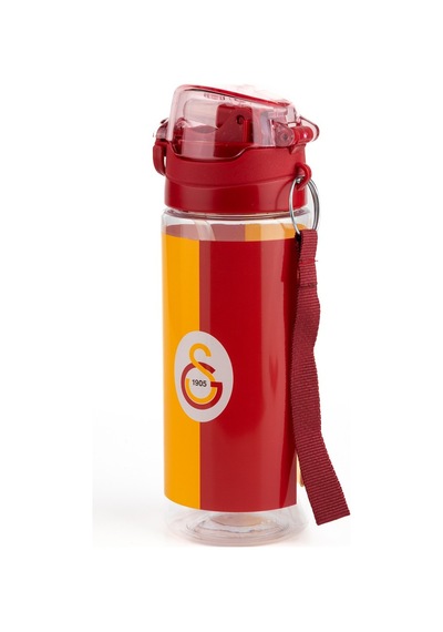 Nusrat Bilişim Galatasaray Plastik Matara 500 Ml Dayanıklı Yapı Ve Renkli Tasarım 25571 Çok Renkli