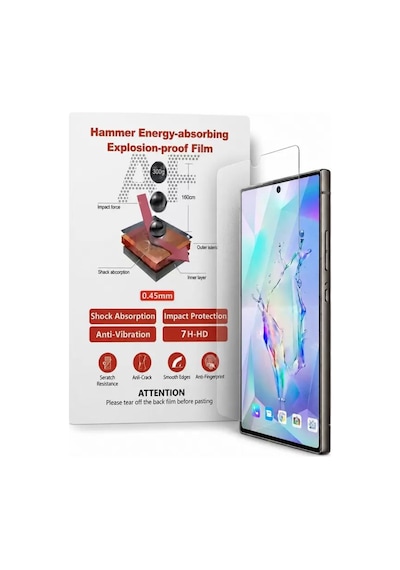 Vivo İqoo 12 Pro Uyumlu Ekran Koruyucu 7h Ekstra Koruma 7h - 0.45 Mm Hd