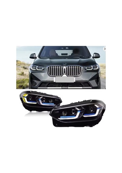 Autogp Bmw X3 G01 Ön Far Lambası G01lci Model Laser Görünüm Ledli 2017 / 2020 1 Adet