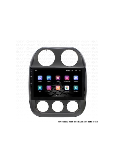 Myway Jeep Patriot Android Multimedya Carplay Navigasyon Ekran - 8gb Ram+128 Gb Hdd - Myway Myway Jeep Patriot Android Multimedya Carplay Navigasyon Ekran - 8gb Ram+128 Gb Hdd - Myway