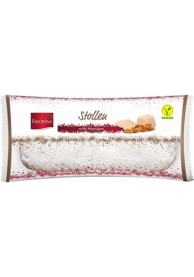 Favorina Stollen with Marzipan Vegan 750 G
