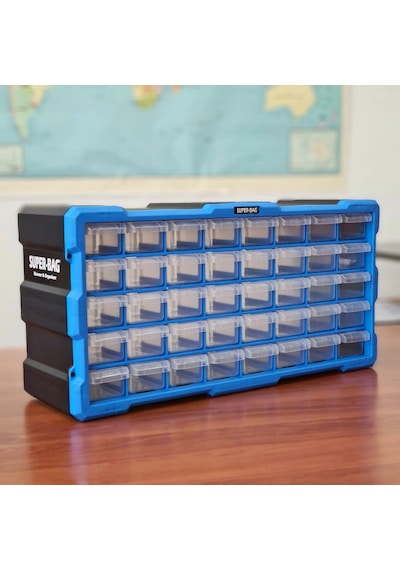 Super Bag Asr-6003 Yatay Mono Blok Çekmeceli Organizer 40'lı