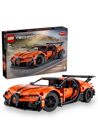 LEGO®  Technic™ Bugatti Chiron Pur Sport Hiper Araba 42222 – 9 Yaş ve Üzeri Çocuklar için Yaratıcı Oyuncak Yapım Seti (771 Parça)