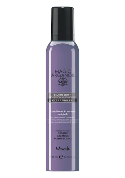 Nook Blonde Story Sarı Ve Gri Saçlar İçin Argan & Kuşburnu Özlü Mor Tonlayıcı Köpük 200ml