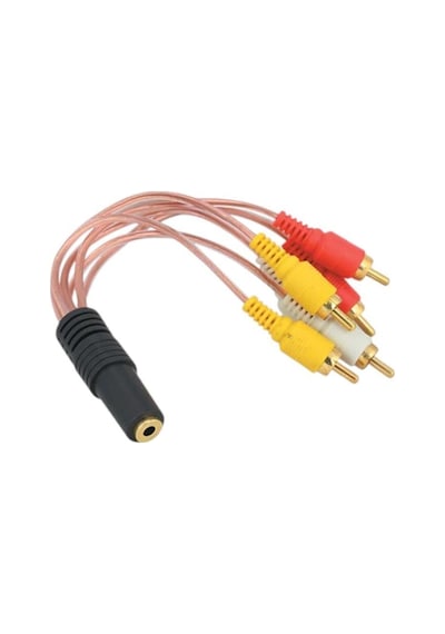 3.5 Mm Stereo Dişi 6 Tos Erkek 5+1 Kablo-177188