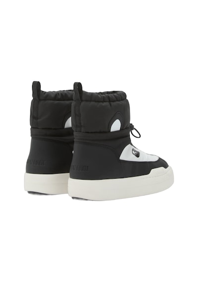 Moon Boot Mb Jr Park Tube Mıd Anımal Wp 13446 Siyah